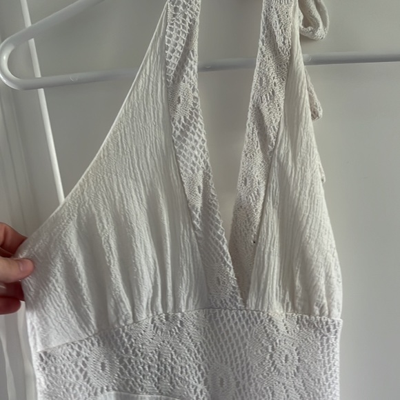 White halter dress - Picture 2 of 3